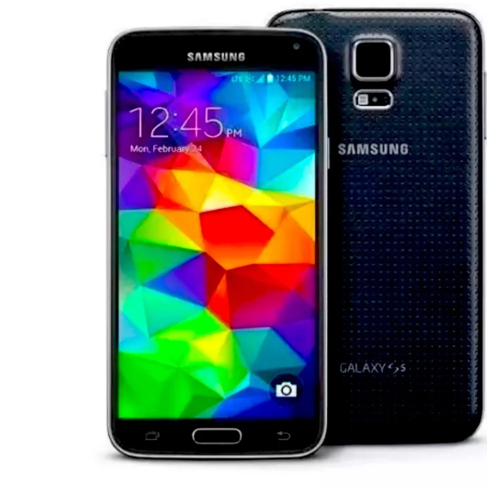 Samsung Galaxy S5 Smartphone Black / SM-G900V Missing rear panel and Battery